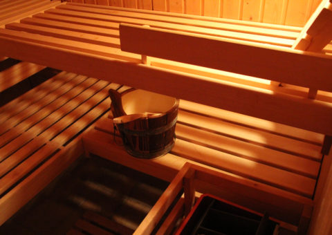 Entspannen Sie in unserer Sauna